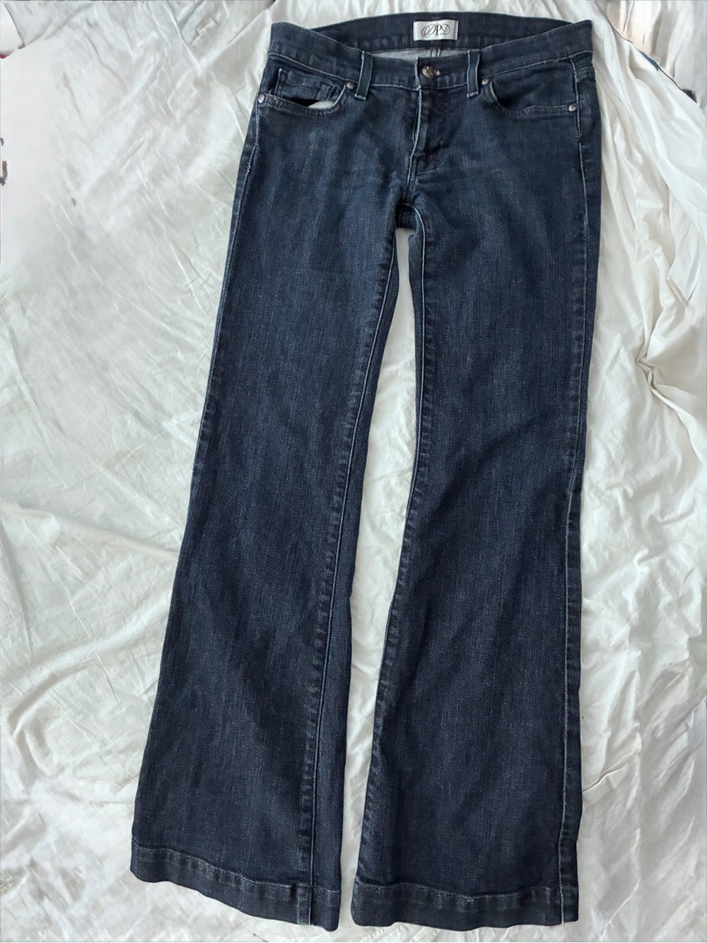 Vintage Y2K Express dark wash denim jeans - Picture 2 of 6